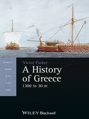 cover image of A History of Greece, 1300 to 30 BC